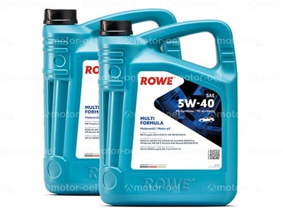 10 Liter (2x5L) ROWE HIGHTEC MULTI FORMULA SAE 5W-40