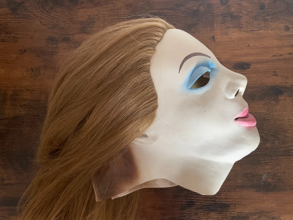 Vintage Halloween Don Post Studios Female Michael Myers SHE MASK Rare - Bild 4 von 4