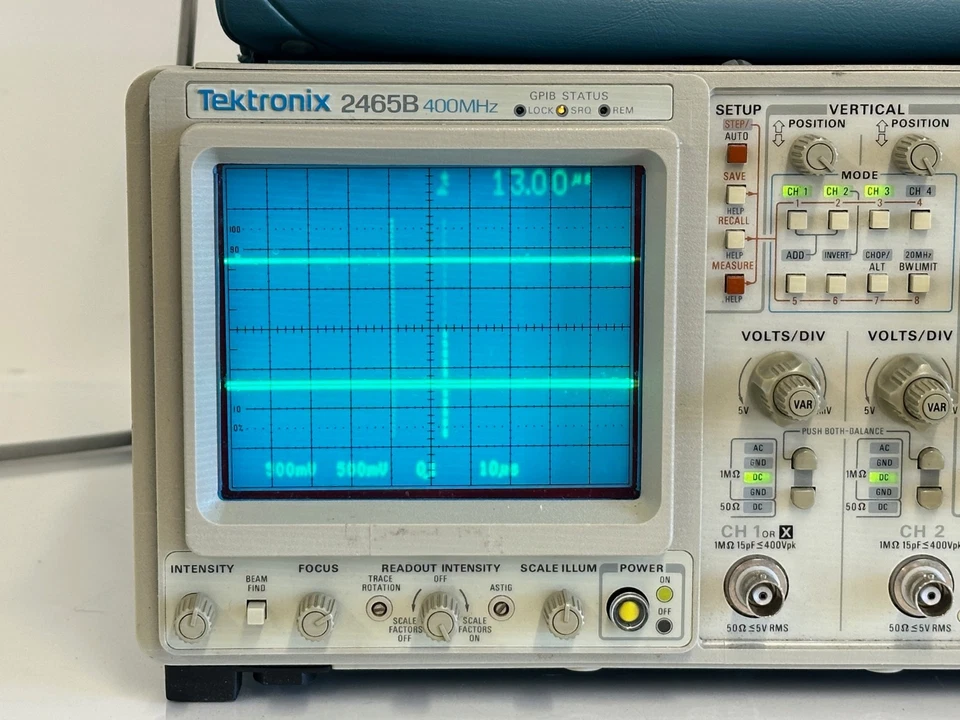 Tektronix 2465B 400MHz Oscilloscope - Image 2 of 4