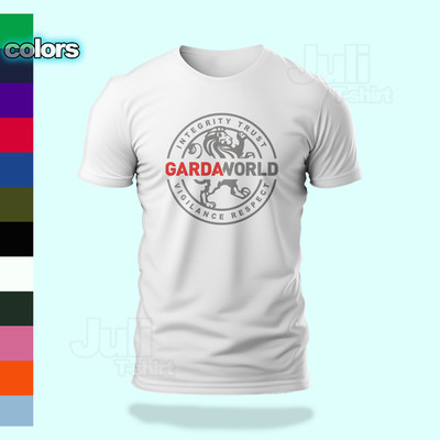 garda world Logo funny t-shirt  Size S-5XL USA