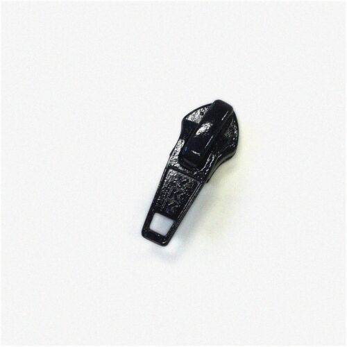 Tiradores de cremallera de nailon negro SlideLock - Paquete de 5 - Imagen 1 de 6