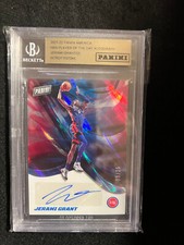 2021-22 Panini Player of Day NBA 15/25 Jerami Grant Auto /25 Detroit Pistons #JG
