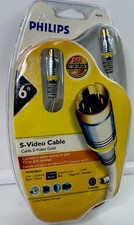 Philips S-Video Cable TV A/V Receiver Home Theater 6 ft