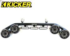 Wakeboard Tower Speaker Light Combo Black KICKER 45KM654CW 6.5" Marine Speakers