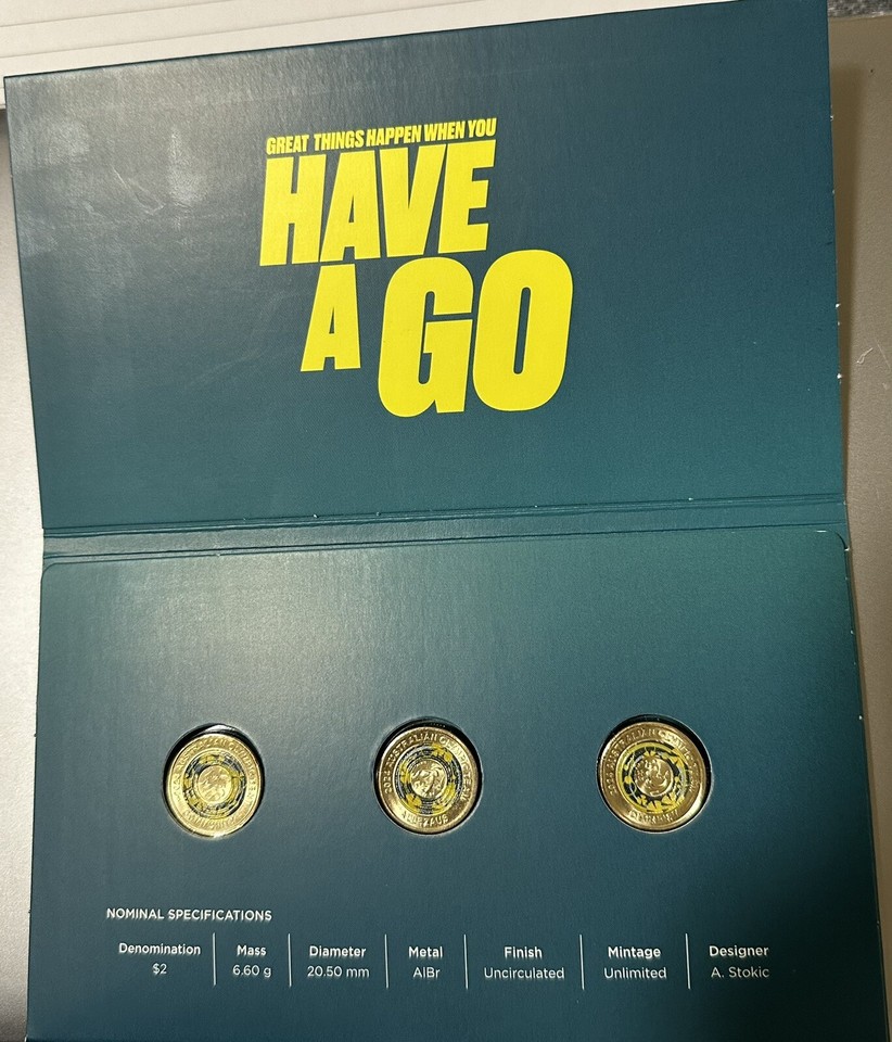 2024 Olympic 2 Coin Woolworths release 4x2 Coin Set Coin In Hand eBay