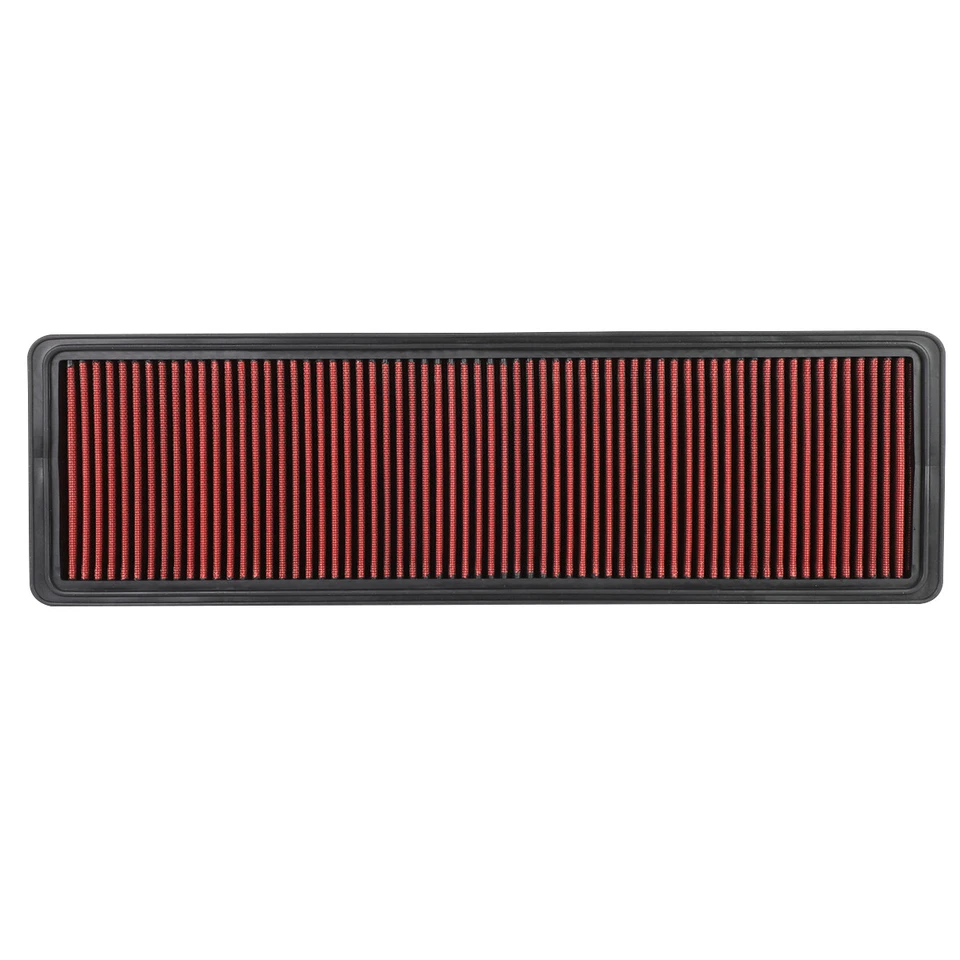 FOR 1978-1995 PORSCHE 928 4.5/4.7/5.0/5.4 RED HIGH FLOW ENGINE AIR FILTER PANEL - Image 4 of 4