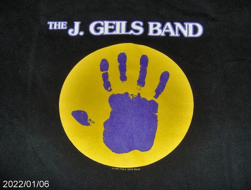 VINTAGE-1999-"J. GEILS BAND-GREAT AMERICAN HOUSE PARTY TOUR" CONCERT T-SHIRT-LG