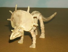 Protoceratops Dinosaur Skeleton Animal Figure 6" long plastic Educational Toy