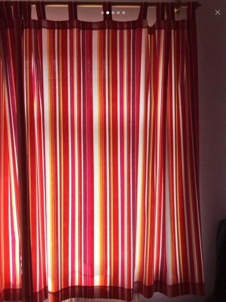 JUEGO DE CAMA DE DORMITORIO ROSA M&S NIÑAS PAQUETE CORTINAS A JUEGO EDREDÓN CENEFA SOMBRA* Foto 2 de 4