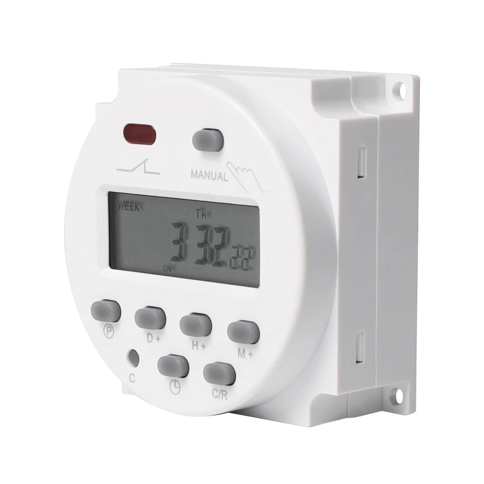 CN101A Mini-Zeitschaltuhr digital LCD wöchentlich programmierbar kleine Mikro... - Bild 3 von 4