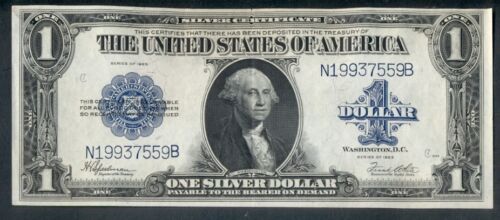 $ 1,00 Silberzertifikat, 1923, Fr. #237, Crisp AU - Bild 1 von 2