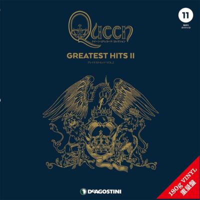 Queen Greatest Hits LPレコード【ディアゴスティーニ】 QUEEN / GREATEST HITS vol.2 JPN VINYL 2LPs 180 grams+BOOK