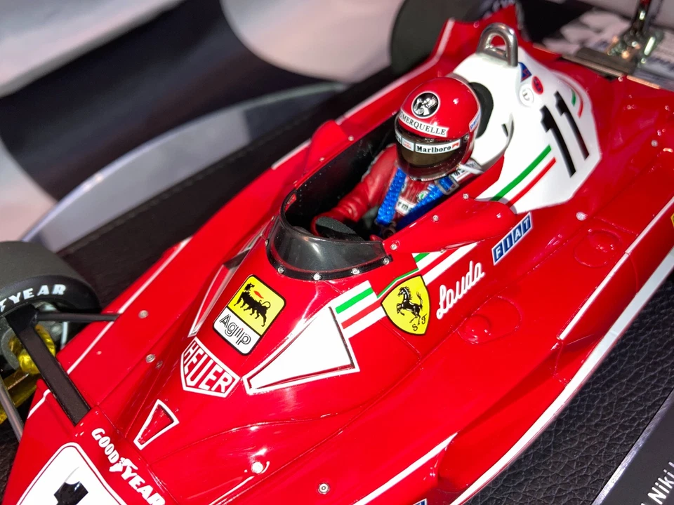 1:18 GP Repliken GPR 014AN Niki Lauda Ferrari 312 T2 #11 Weltmeister 1977 - Bild 4 von 4