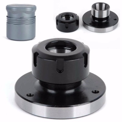 ER32 Spannzangendrehfutter Spannzangenfutter (3901-5032) für Drehbank Ø 80mm KG
