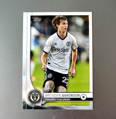 Brenden Aaronson RC Rookie Card #106 - 2020 Topps MLS