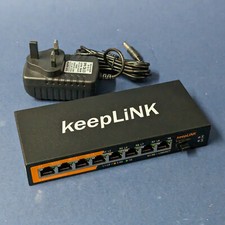 1x 10GbE SFP+, 8x 2.5GbE Multi-Gigabit Network Switch, 2.5g NBASE-T multigig