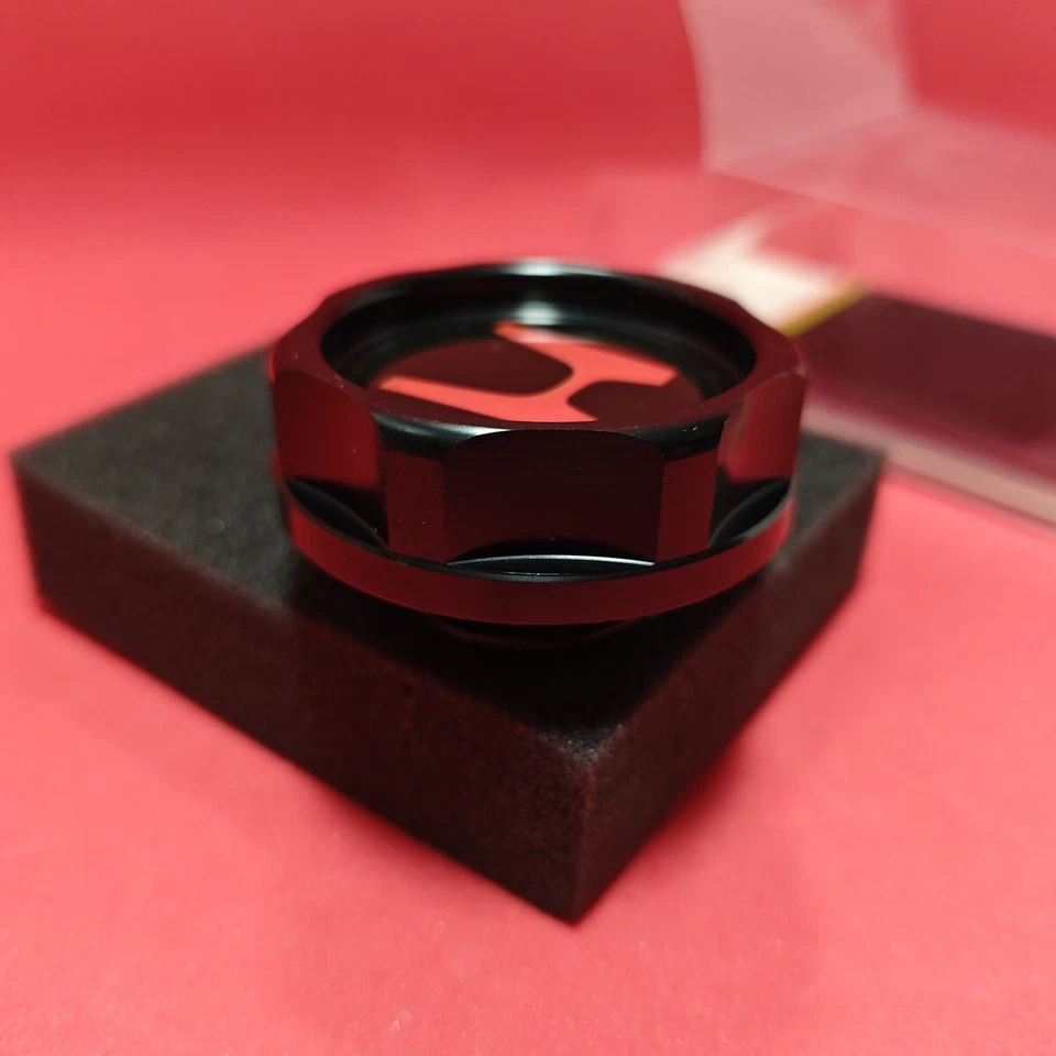 BLACK H SPORT ENGINE OIL FILLER CAP for CIVIC ACCORD RSX K20A S2000 CR-Z TYPE R - Bild 3 von 4