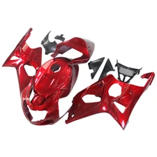 Injection Candy Red Full Fairing Kit for Suzuki 2000 2001 2002 GSXR1000 Bodywork