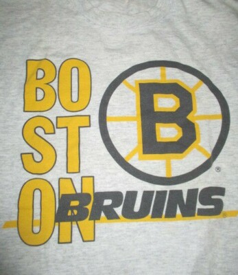 Vintage BOSTON BRUINS by College Concepts (MED) T-Shirt
