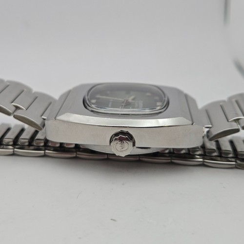 Vintage CLINTON men's automatic watch Ronda 1239 25Jewels Green dial swiss 1970s - Picture 19 of 22