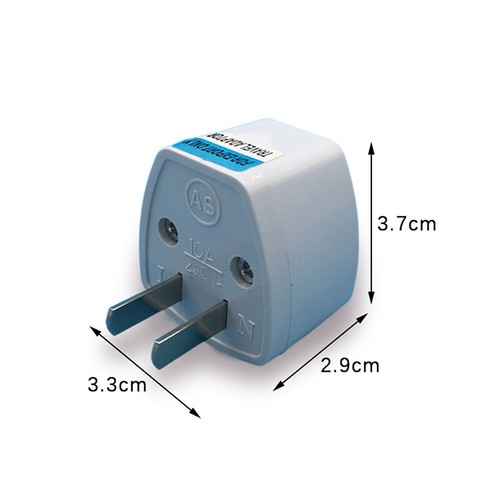1PCS 250V 10A Universal EU UK AU To US USA AC Travel Power Plug Charger Adapter - Afbeelding 7 van 8