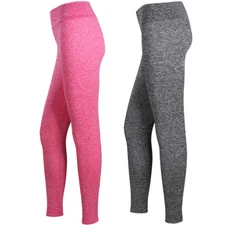 Women's Lined Underwear Base Layer Long John Workout Clothes Bottoms US Stock