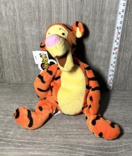 Disney TIGGER Mini 9" Bean Bag Plush Soft Stuffed Curled Tail Mouseketoys Tag