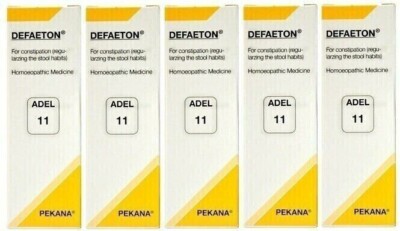Pack Of 5 ADEL11 Defaeton Drop (20ml) Homeopathic Drop / Free Shipping