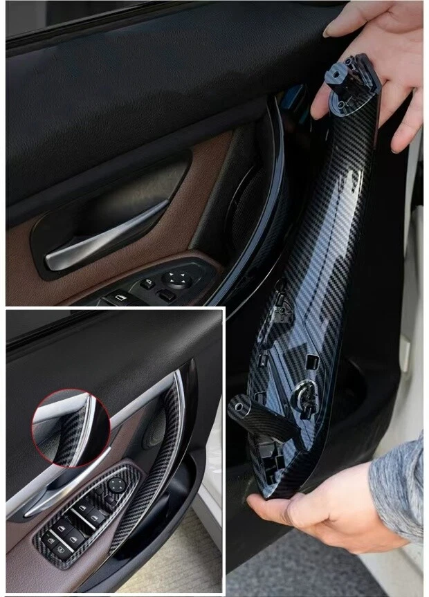 For BMW 320i 328i 330i 335i 340i 428i 430i 435i 440i Inner Trim Door Pull Handle - Imagem 3 de 4