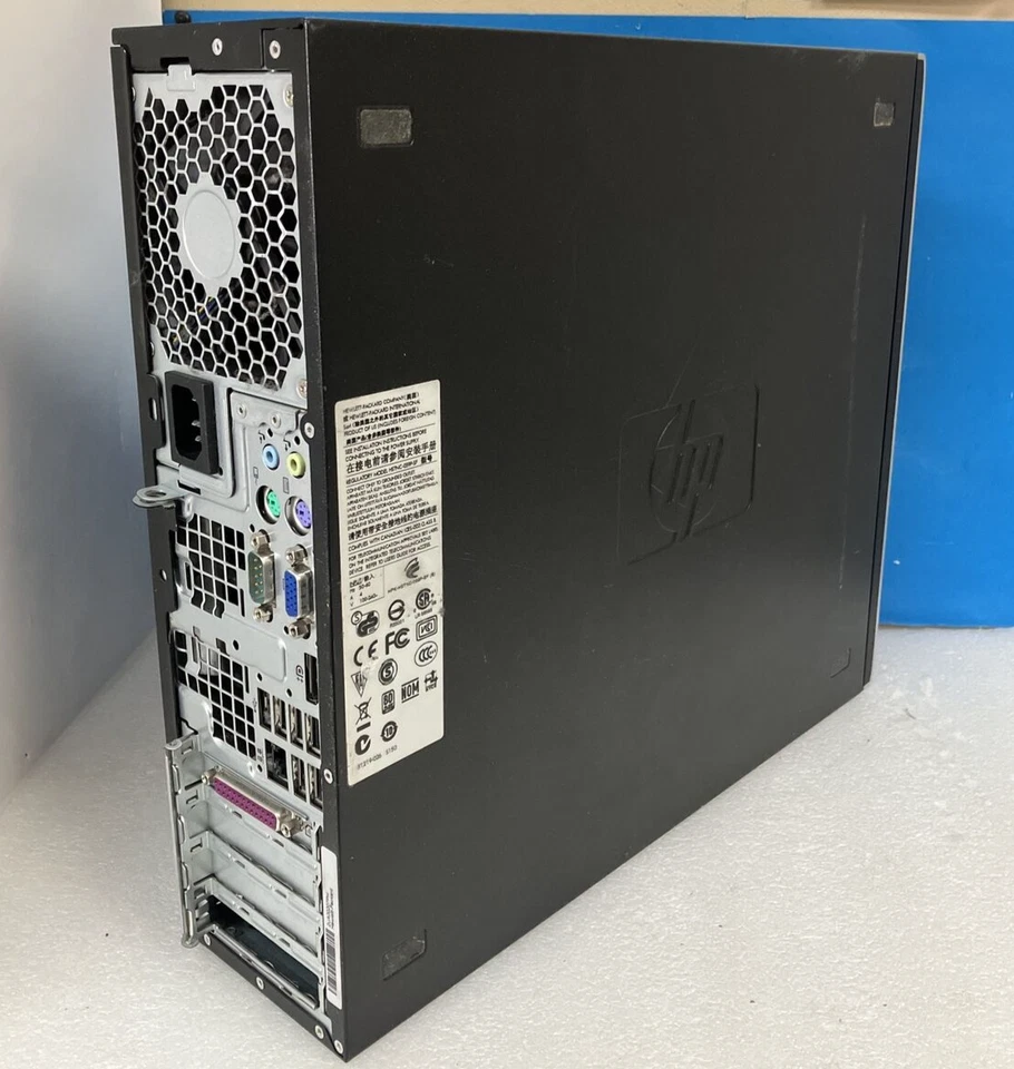 HP Compaq 6005 Pro SFF PC AMD Athlon II CPU / 4GB RAM / 500GB HDD / Windows XP ~ - Image 2 of 4