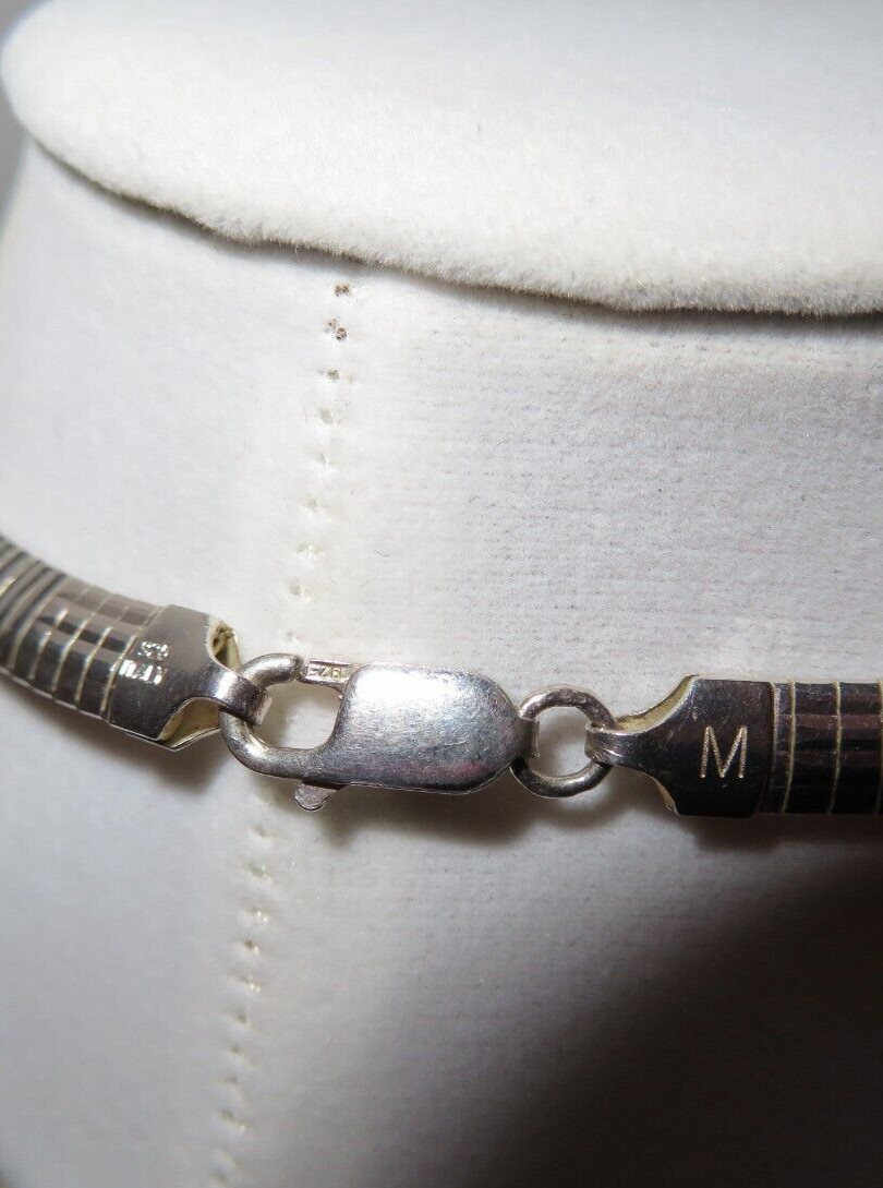 Italian Solid 925 Sterling Silver Unique Design F… - image 7