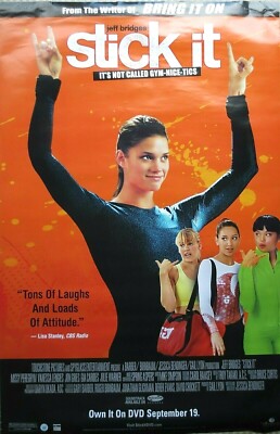 Stick It & Feel The Noise MOVIE POSTER LOT Teen Gymnastics Dancing Dance Omarion