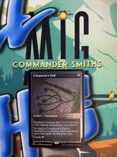 1x Conqueror's Flail ✨ETCHED FOIL ✨ Double Masters 2022 (557) MTG NM Near Mint