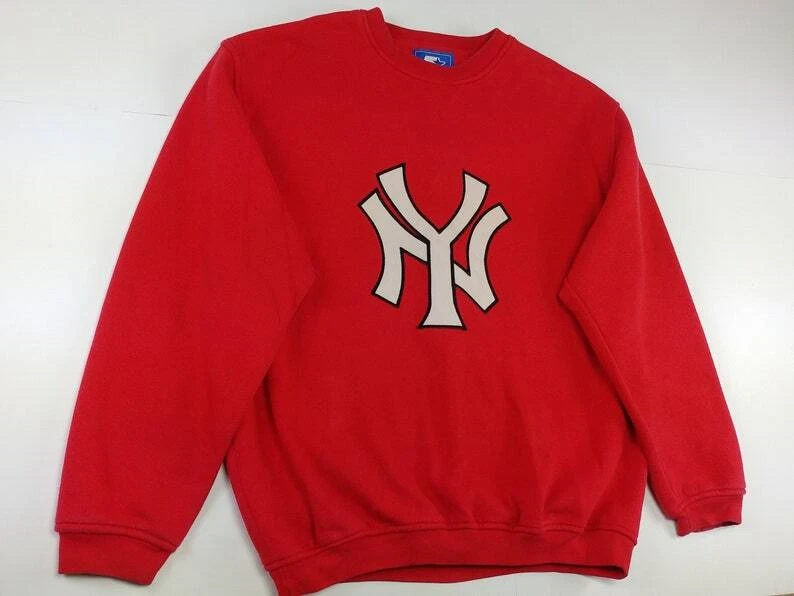 MLB New York Yankees sweatshirt, vintage Starter, baseball, 90s hip hop  size L