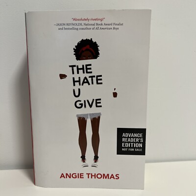 RARE Advanced Reading Copy of The Hate U Give by Angie Thomas, Paperback  