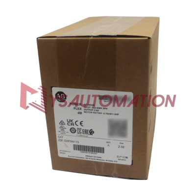 Allen Bradley 22F-D2P5N113 PowerFlex 4M- 0.75 kW (1 HP) AC Drive