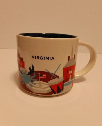 Starbucks Cup 2017 Been There Series Across The Globe Virginia 14 fl oz Mug. - Picture 1 of 3