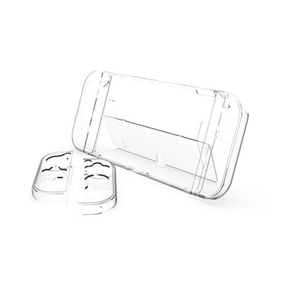 Crystal Protect Shell Compatible Nintendo Switch OLED Transparent Hard Case C·:J