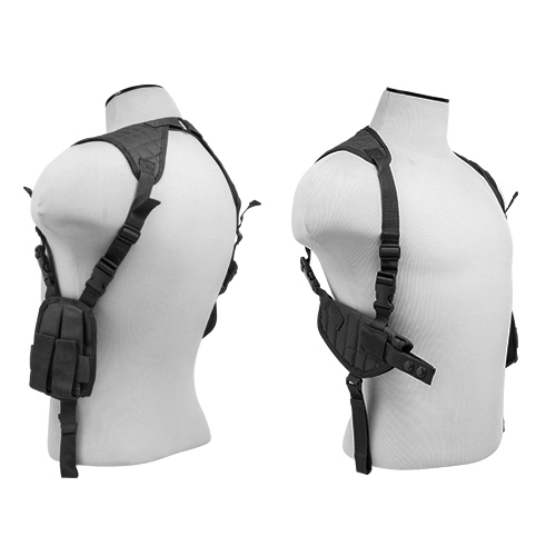 Black Shoulder Holster w/ Magazine Pouches Fits Hk USP P2000 VP9 VP40