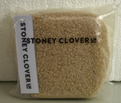 NEW Stoney Clover Lane Cozy Mini Small Pouch Sherpa Hazelnut  display picture 2
