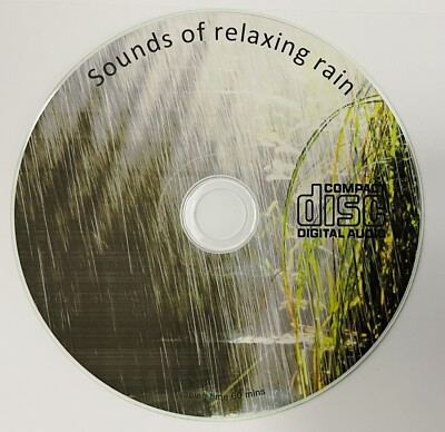 NATURAL SOUNDS OF RAIN RELAXATION MEDITATION STRESS RELIEF DEEP SLEEP AID CD