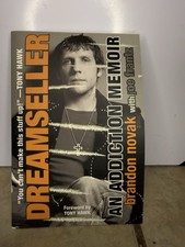 *SIGNED* Dreamseller: An Addiction Memoir by Brandon Novak (From Jackass)
