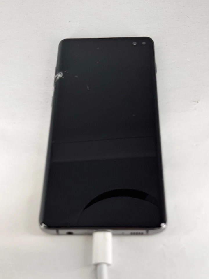 ЛОТ (2) Samsung Galaxy 10 + [SM-G975U] 128GB AT&T [как есть - на запчасти] - Изображение 3 из 4