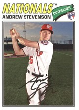 2018 Topps Archives #154 Andrew Stevenson RC - BB