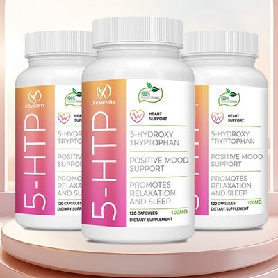 5-HTP (5-hydroxytryptophan) 100mg - Serotonin Support for Sleep Mood and Stress