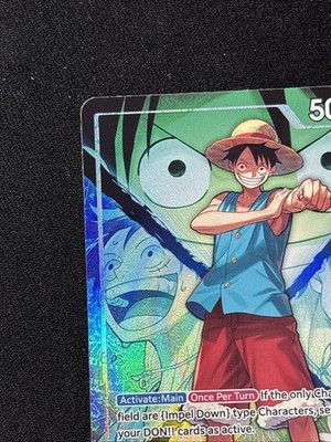 2026 The Time Of Battle Monkey D Luffy Op16-022 Leader Alt Art | eBay
