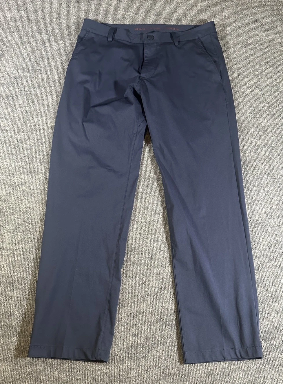 Rhone Commuter Pants Men's 31x28 Blue Performance Lightweight Golf Stretch