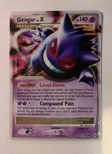 Pokémon Gengar TCG LV.X Platinum Arceus Holo Ultra Rare Card 97/99