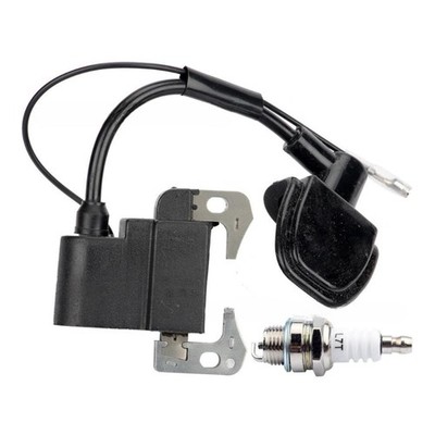 2Strokes Pocket Bike Engine Ignition Coil & L7T Spark Plug Durable for 47CC 49CC