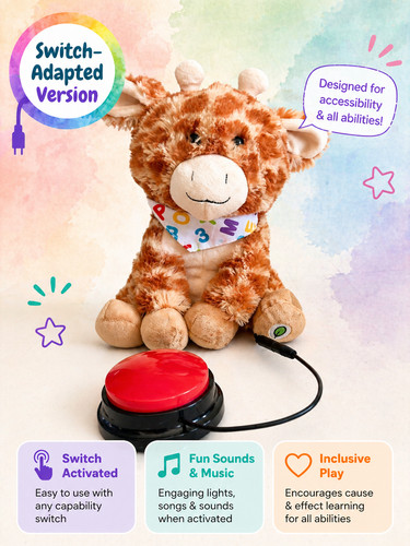 Switch Adapted Cuddle Barn Alphabet Jodey